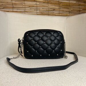 REBECCA MINKOFF Elegant Black Quilted Women's Bag